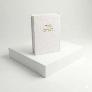 ספר דברים כותל - לבן זהב