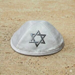 כיפת זמש - מגן דוד לבן
